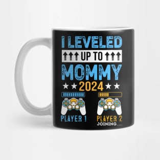 Leveled Up To Mommy 2024 Video Game Soon To Be Mom Est 2024 Mug